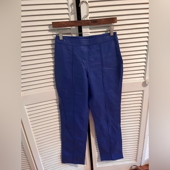 Tailored Leather Trousers - Picture 1 of 5